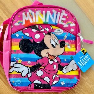 Minnie Mouse mini backpack NWT